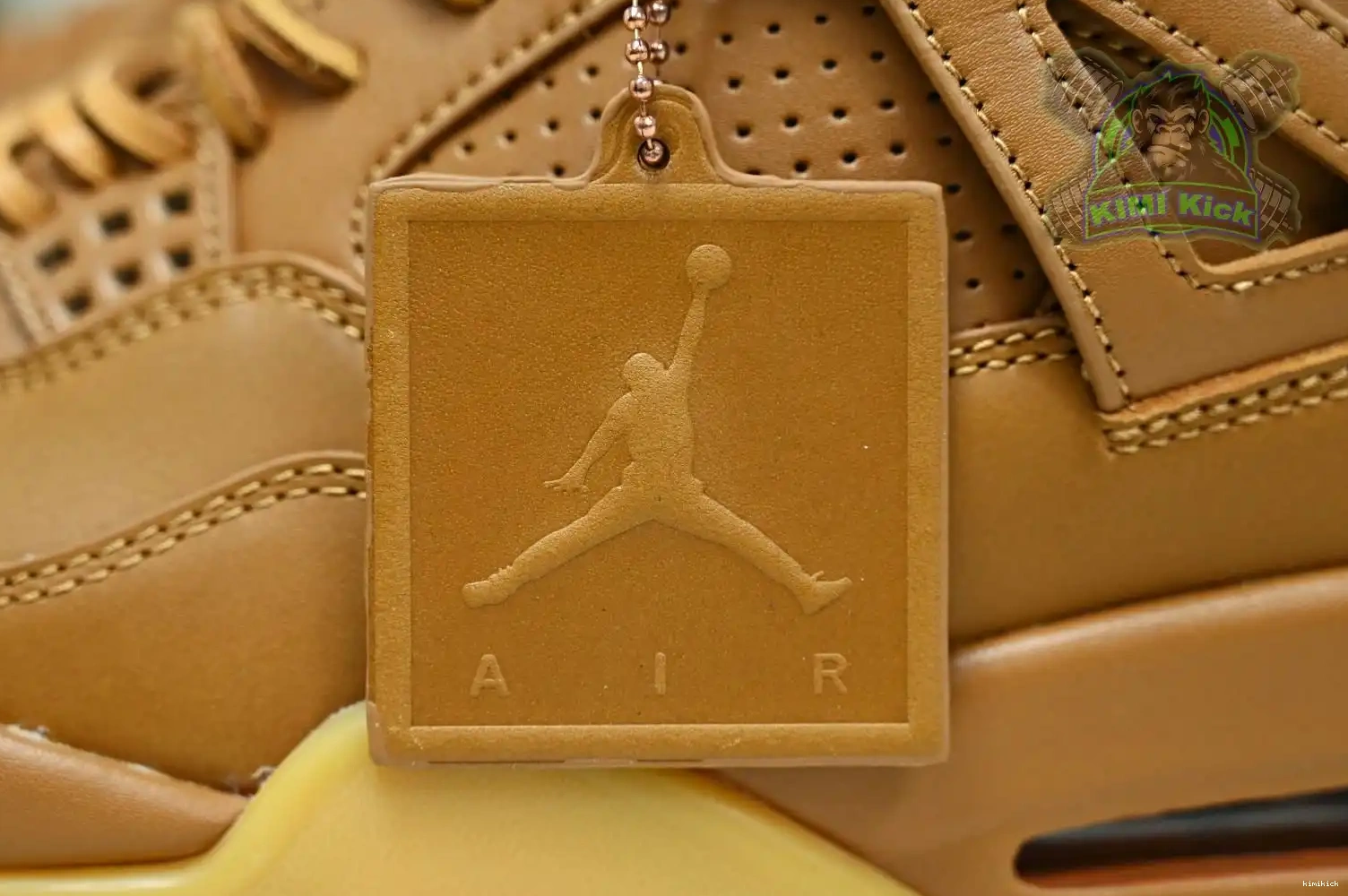 Jordan Air 4 wheat Jordan Kimikick ginger retro 0425